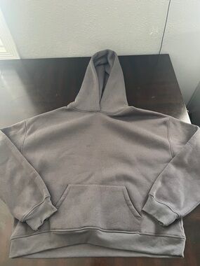 Women's Cozy Gray Pullover Hoodie